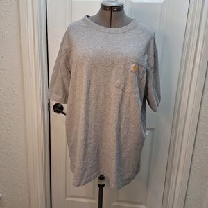 Gray Carhartt Pocket T-Shirt